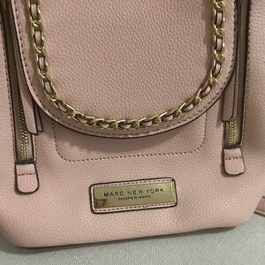 Marc New York Blush Pink Chain-Detail Backpack